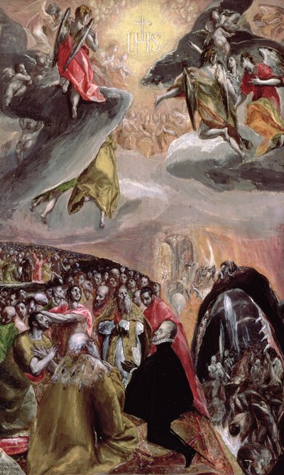 Die Anbetung des Namens Jesu, ca. 1578 von El Greco